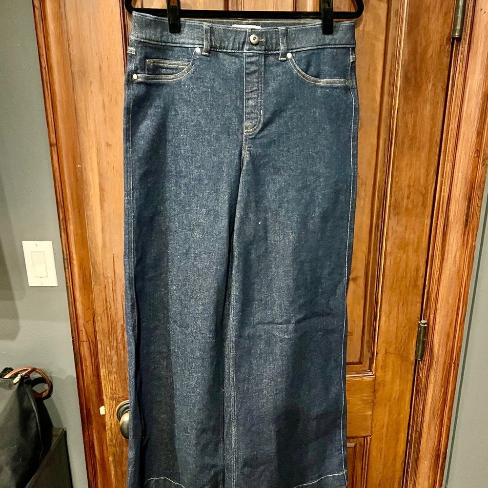 Spanx wide leg jeans